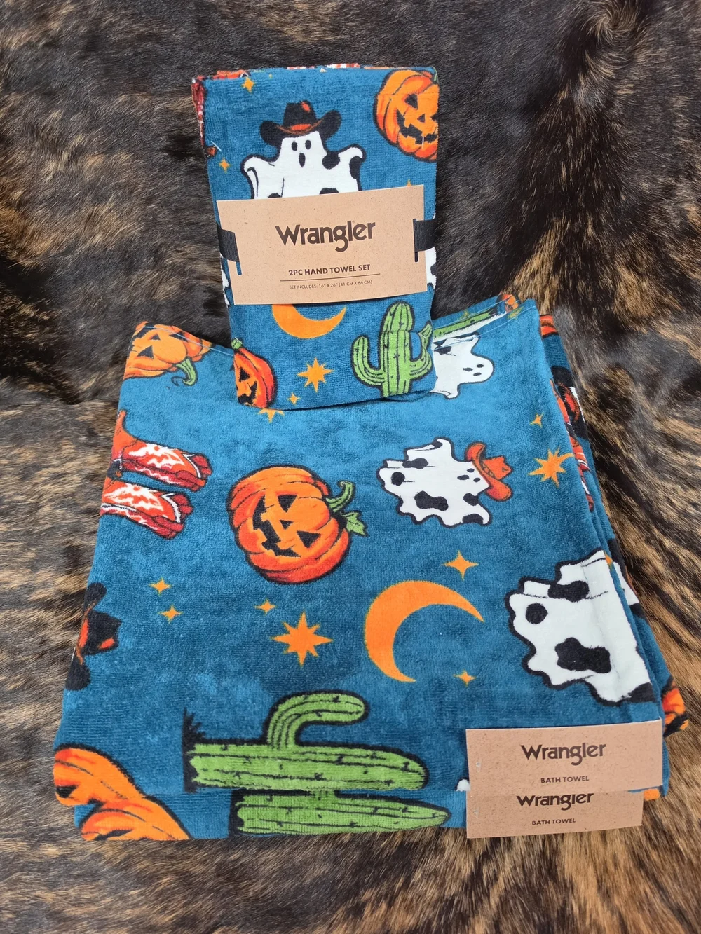 Wrangler Halloween Bath Towel Set